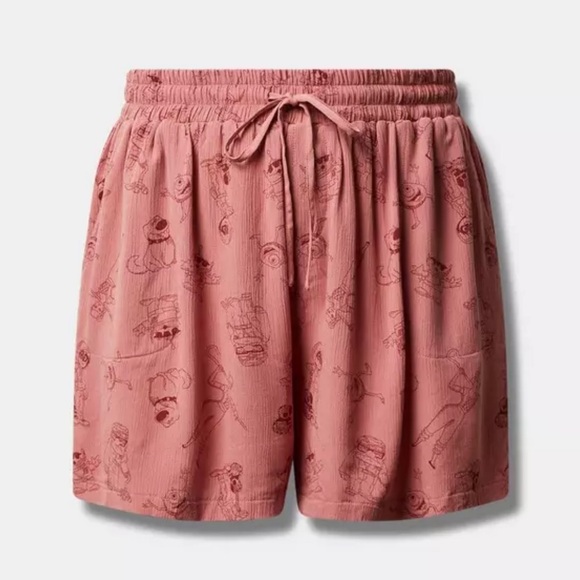 Torrid Disney Pixar Pull-On Short Size 1 NWT - Picture 3 of 6